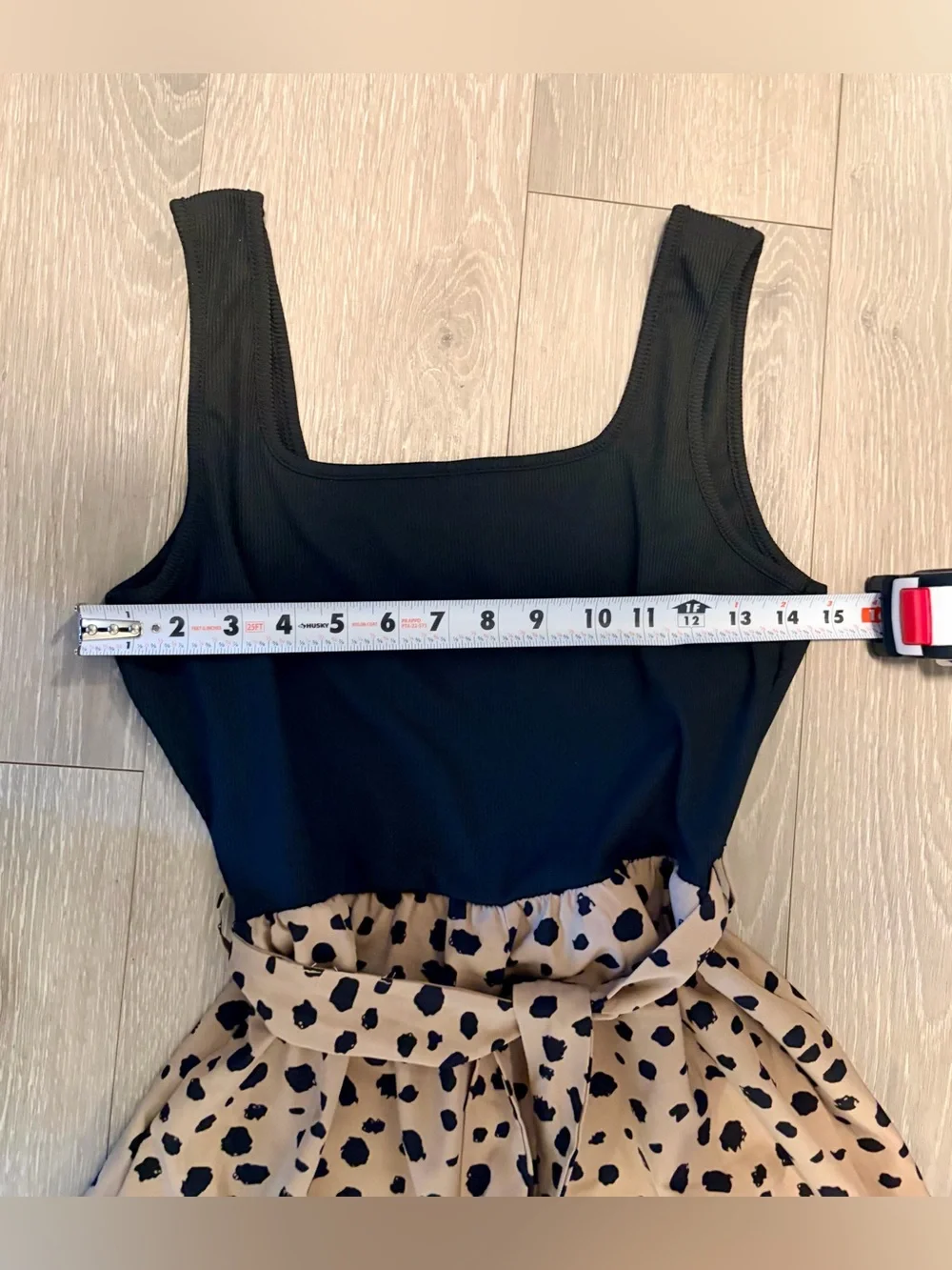 Wide Leg Leopard Jumpsuit - Picture 6 of 10